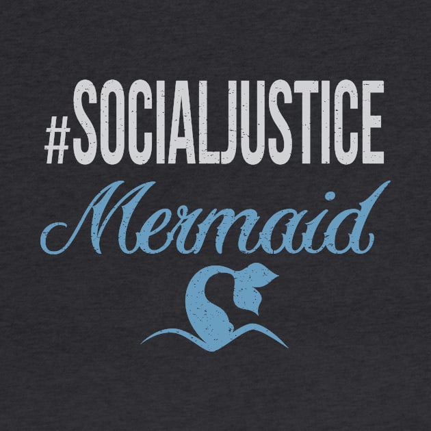 #SocialJustice Mermaid - Hashtag for the Resistance by Ryphna